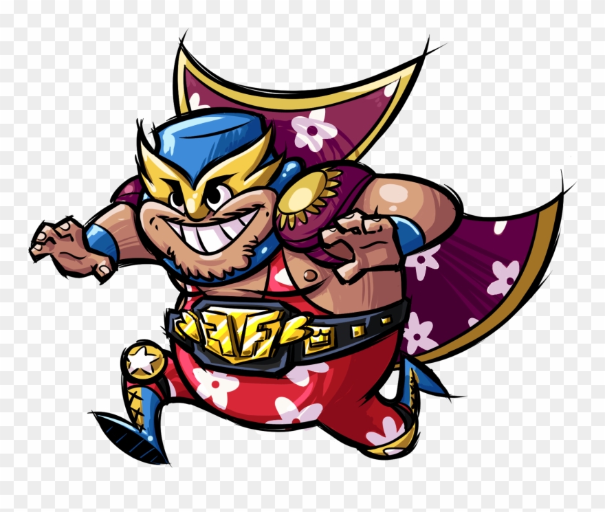 Timenauts Gabriel Iglesias, Luchador Clipart