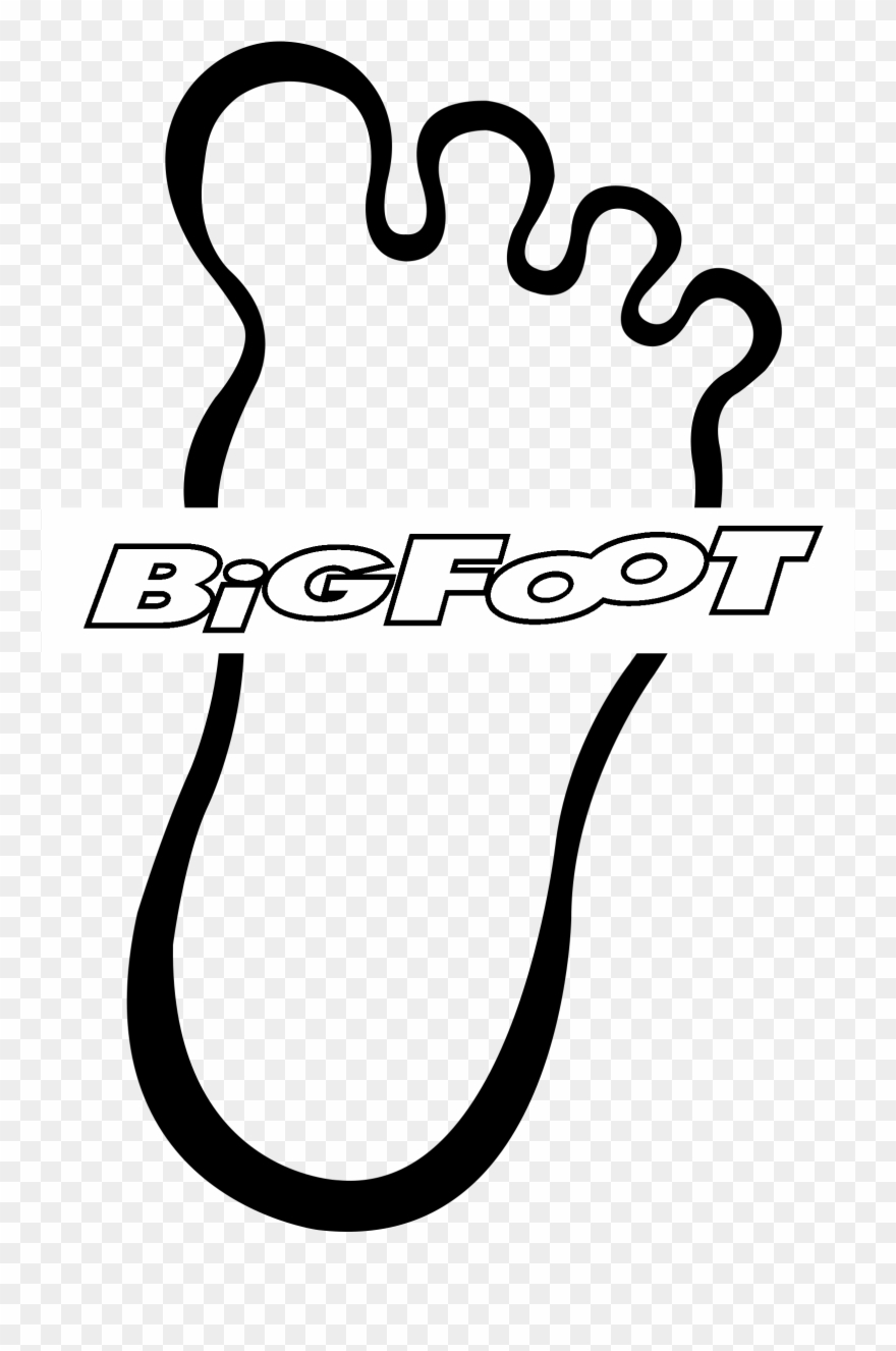 Bigfoot Svg Transparent Clipart