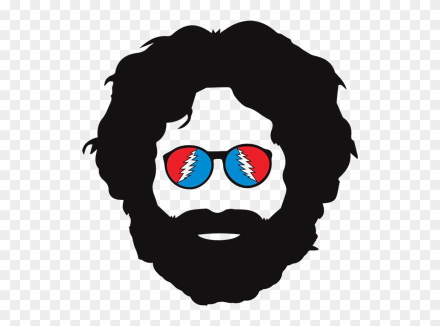 Jerry Garcia From The Grateful Dead Clipart