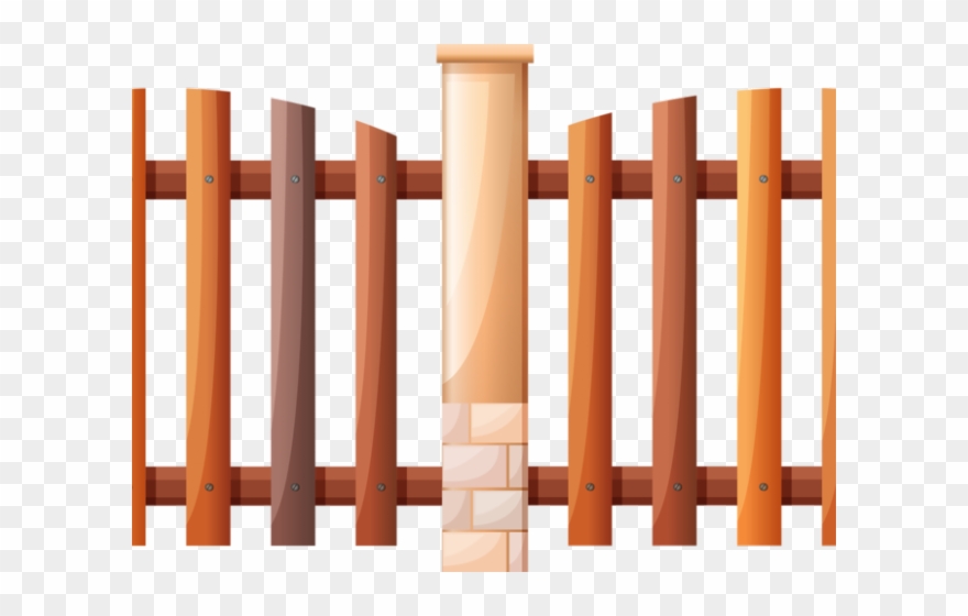 Fence Clipart Privacy Fence - Png Download