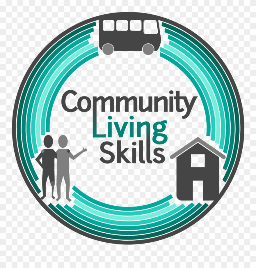 About Community Living Skills Clipart