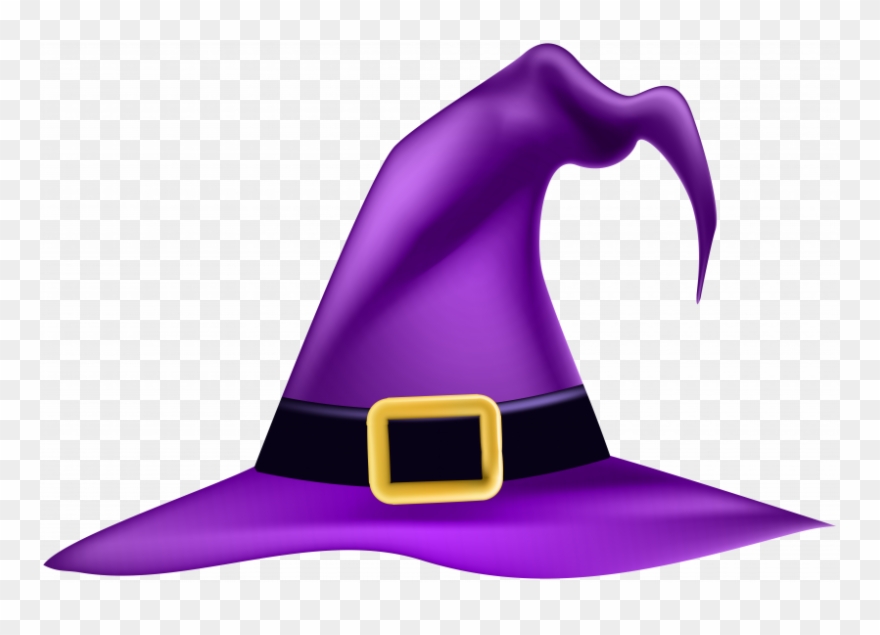 Halloween Witch Hat Clipart - Png Download