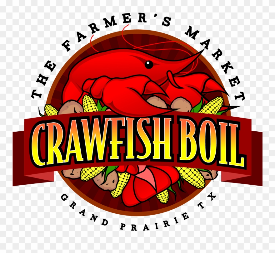Crawfish Boil At Farmers Market Clipart