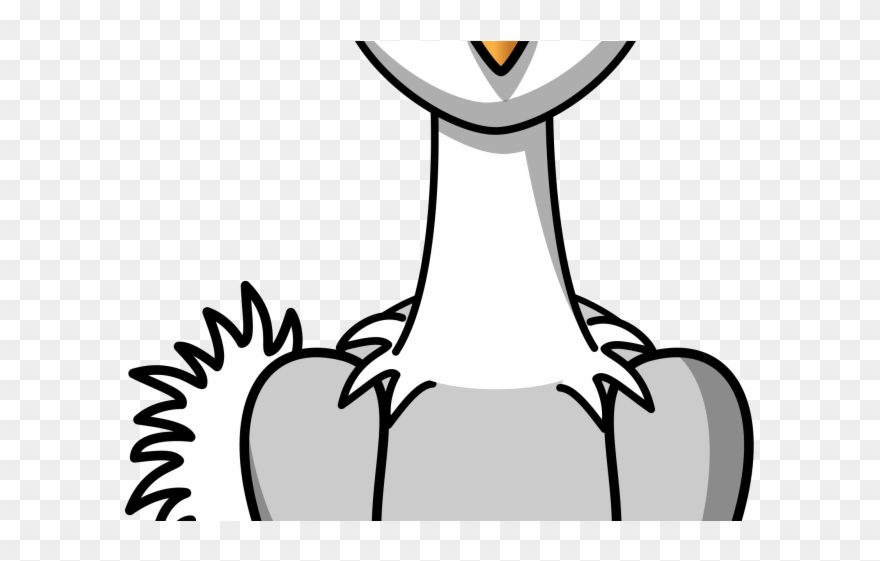 Ostrich Clipart Cartoon - Png Download