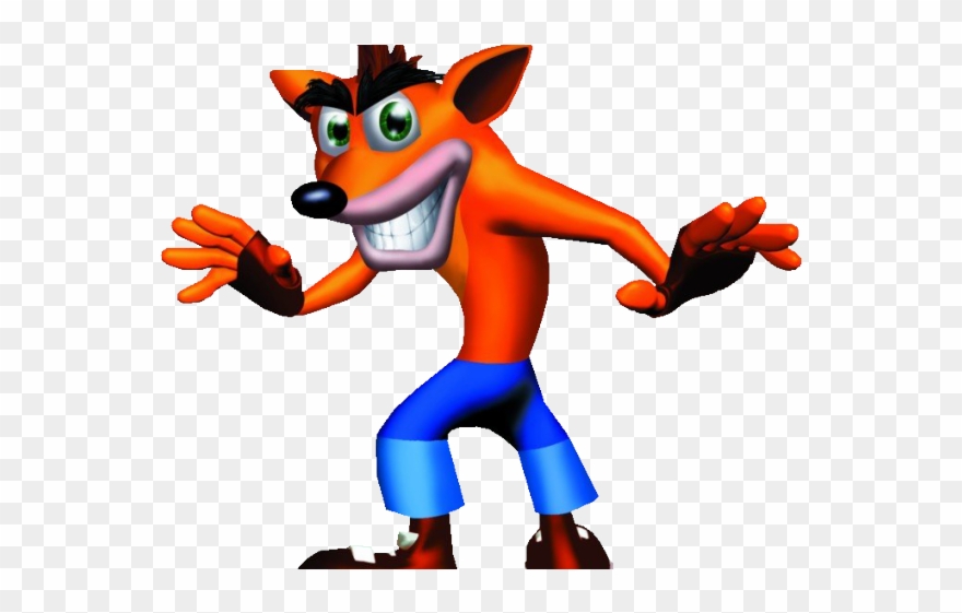 Crash Bandicoot Clipart Victory Dance - Png Download