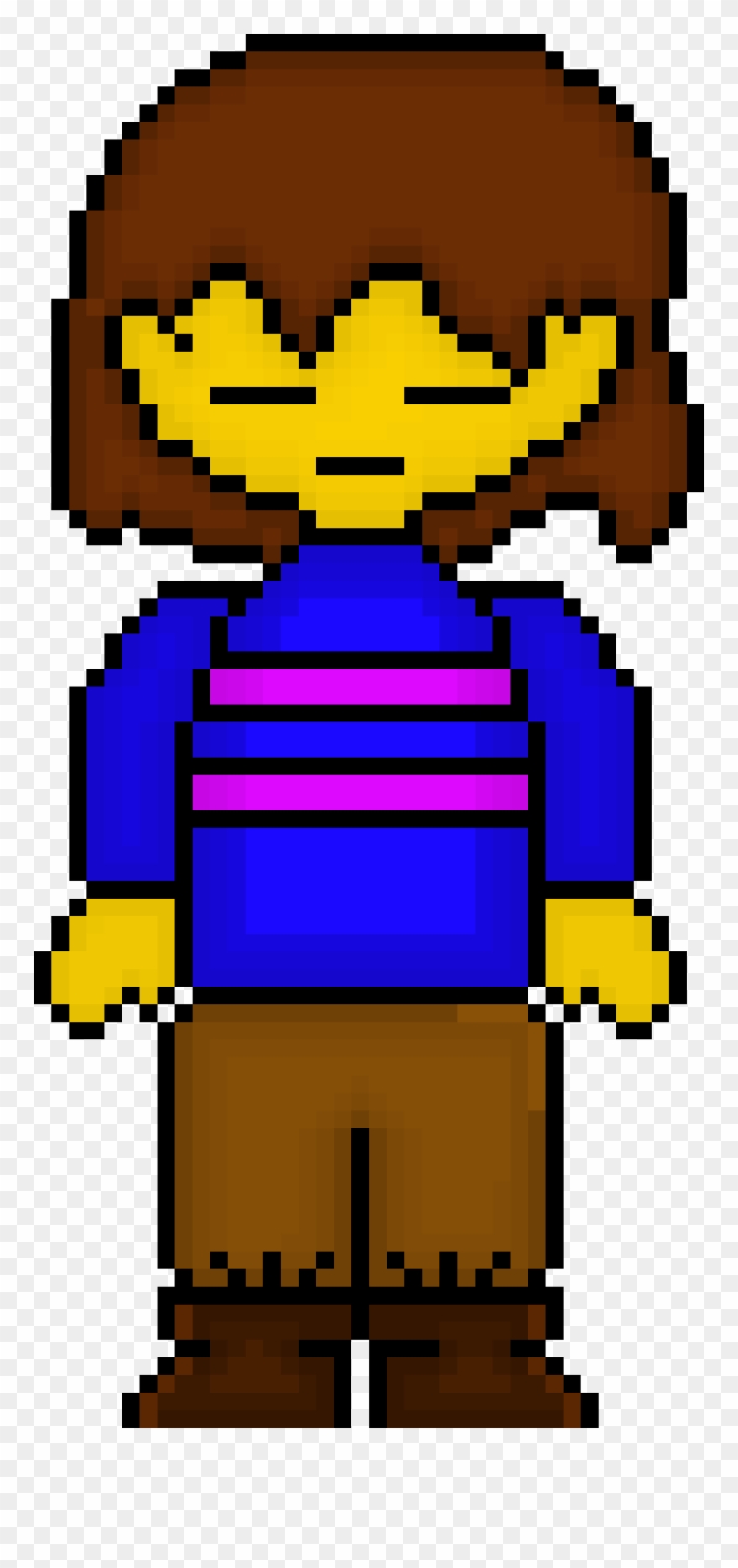 Frisk Battle Sprite Clipart