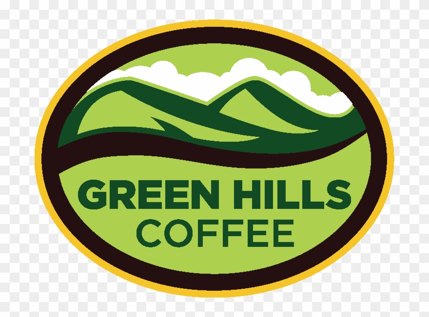 Green Hills Coffee Logo 01 Clipart