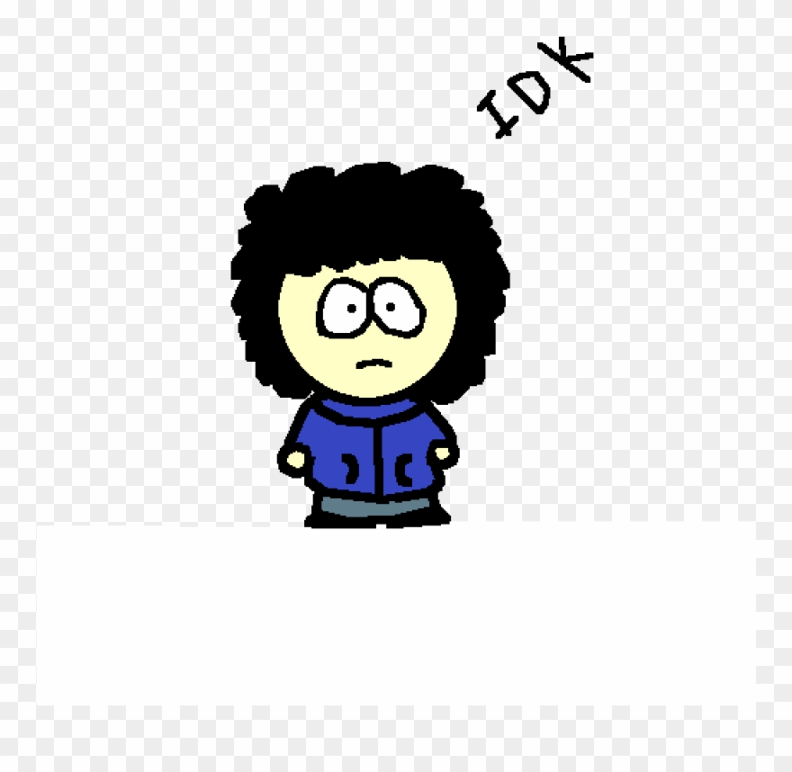 Cess In A South Park Style Clipart