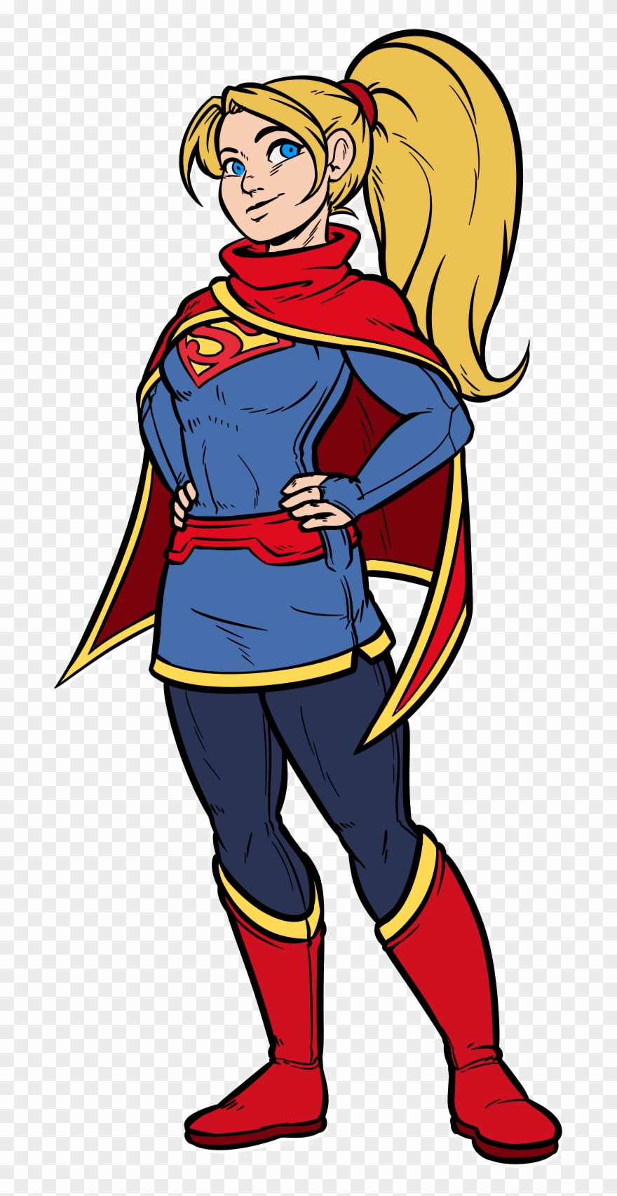 Supergirl Clipart Soldier British - Png Download
