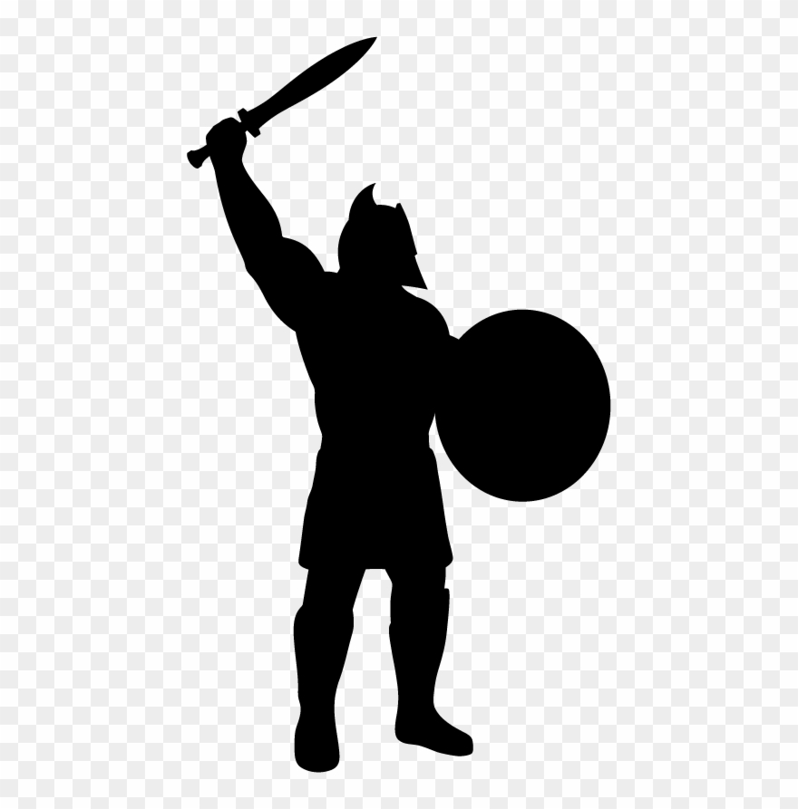 This Is A Gladiator In The Arena Clipart