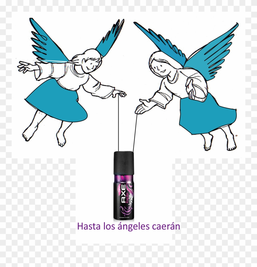Axe Hasta Los Ángeles Caerán Clipart