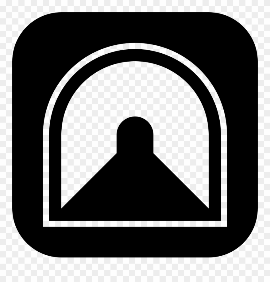 Tunnel Pathway Symbol Comments Clipart