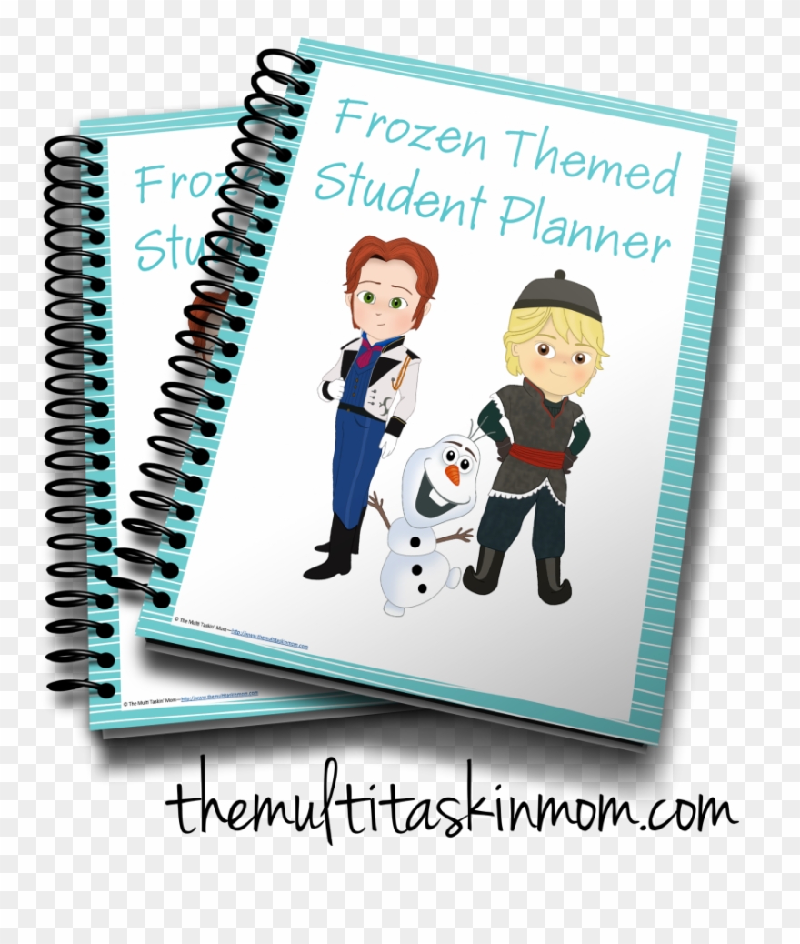 Frozen Themed Student Planner Boys Clipart