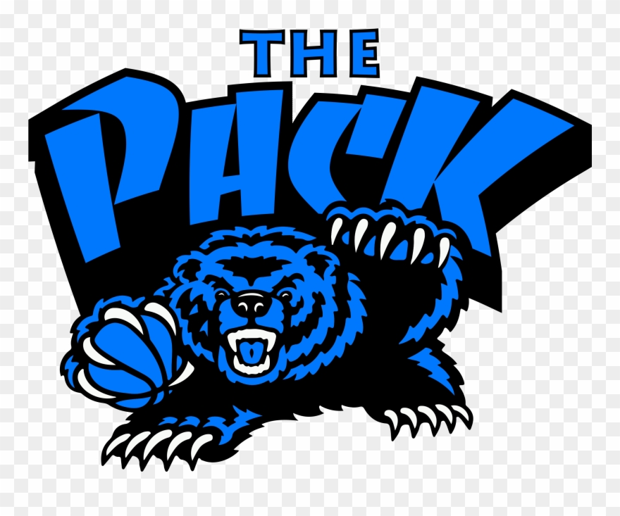 The Pack Basketball Clipart