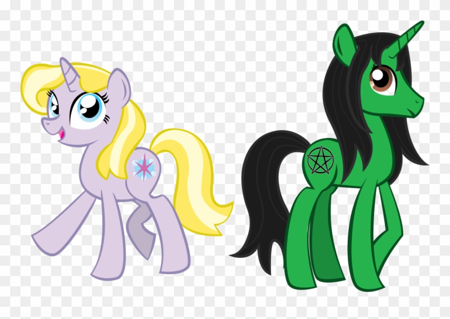 Artist Alisonwonderland Elphaba Galinda Ponified Artistalisonwonderland Clipart