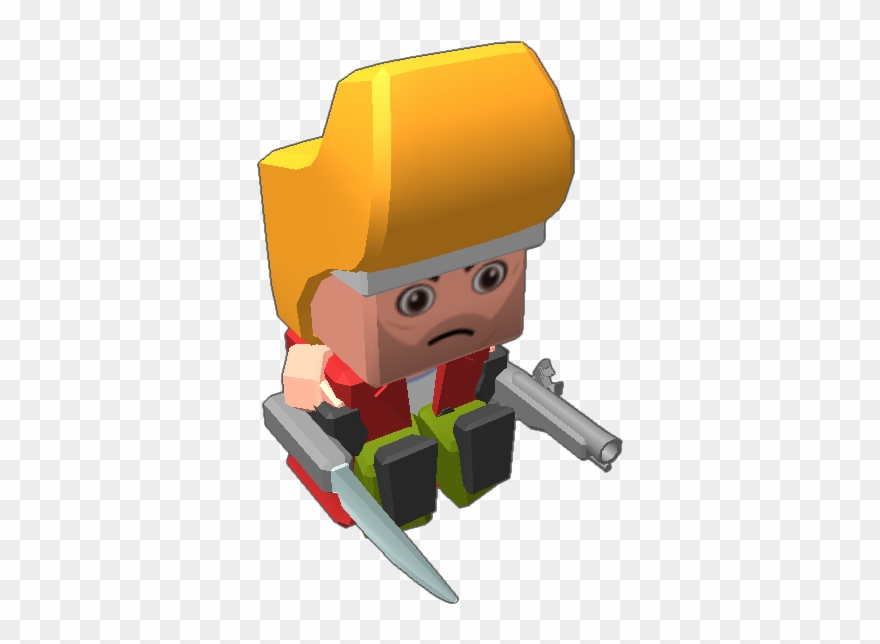 Main Protagonist Of The Metal Slug Series Clipart