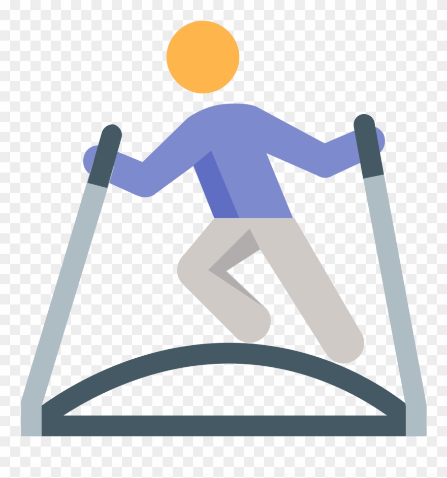 Ski Simulator Icon Clipart