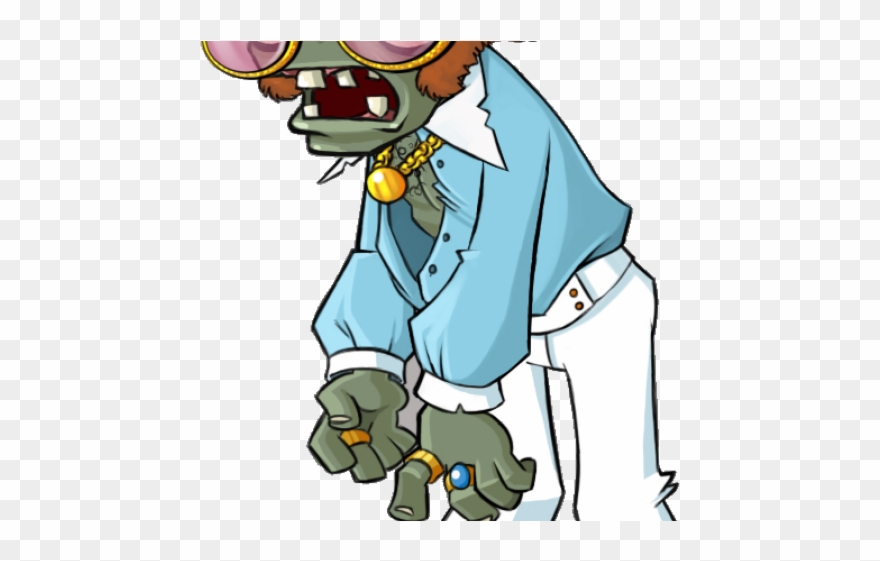 Plants Vs Zombies Clipart Disco - Png Download
