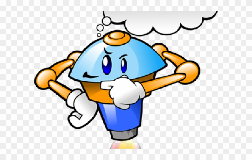 Reflection Clipart Deep Thinker - Png Download