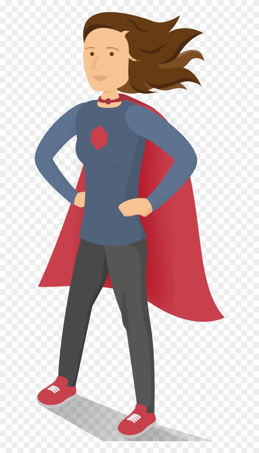 Ontopic Supergirl Clipart