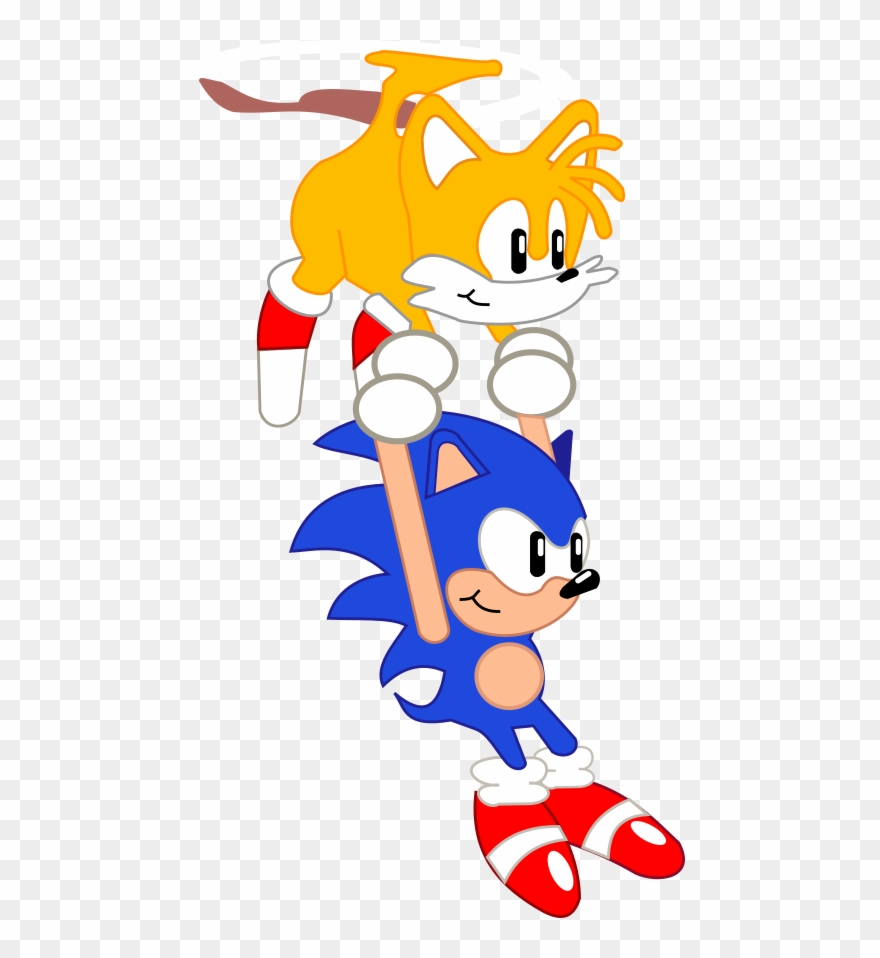 Sonic And Tails From Sonic 3 In Hd Clipart