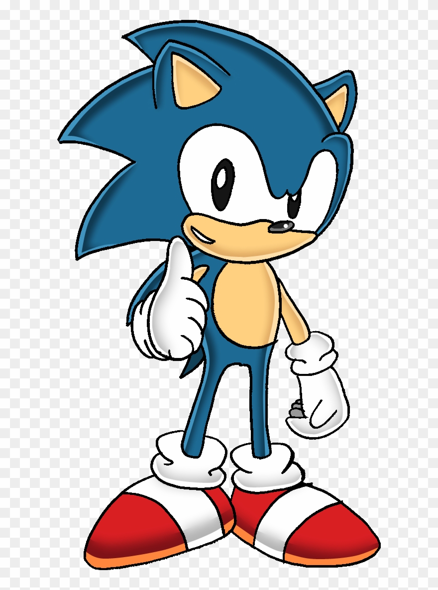 Sonic The Hedgehog Clipart Classic - Png Download