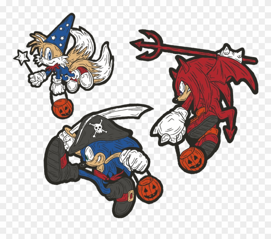 Sonic Halloween Clipart