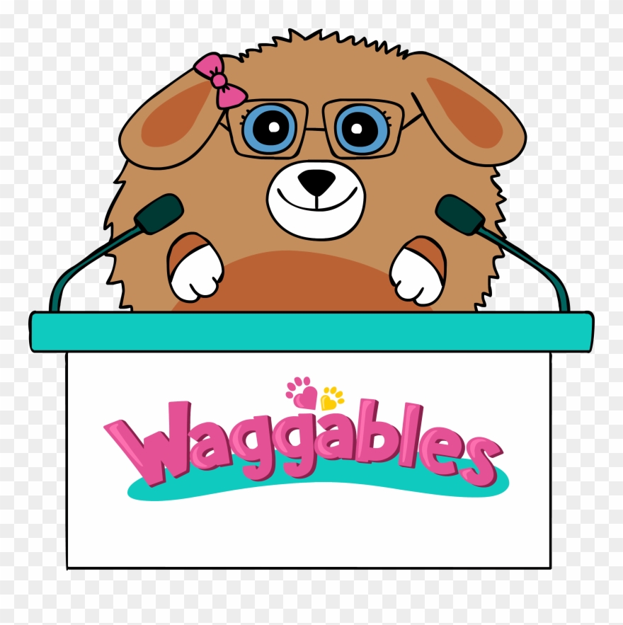 Happy Waggable Clipart