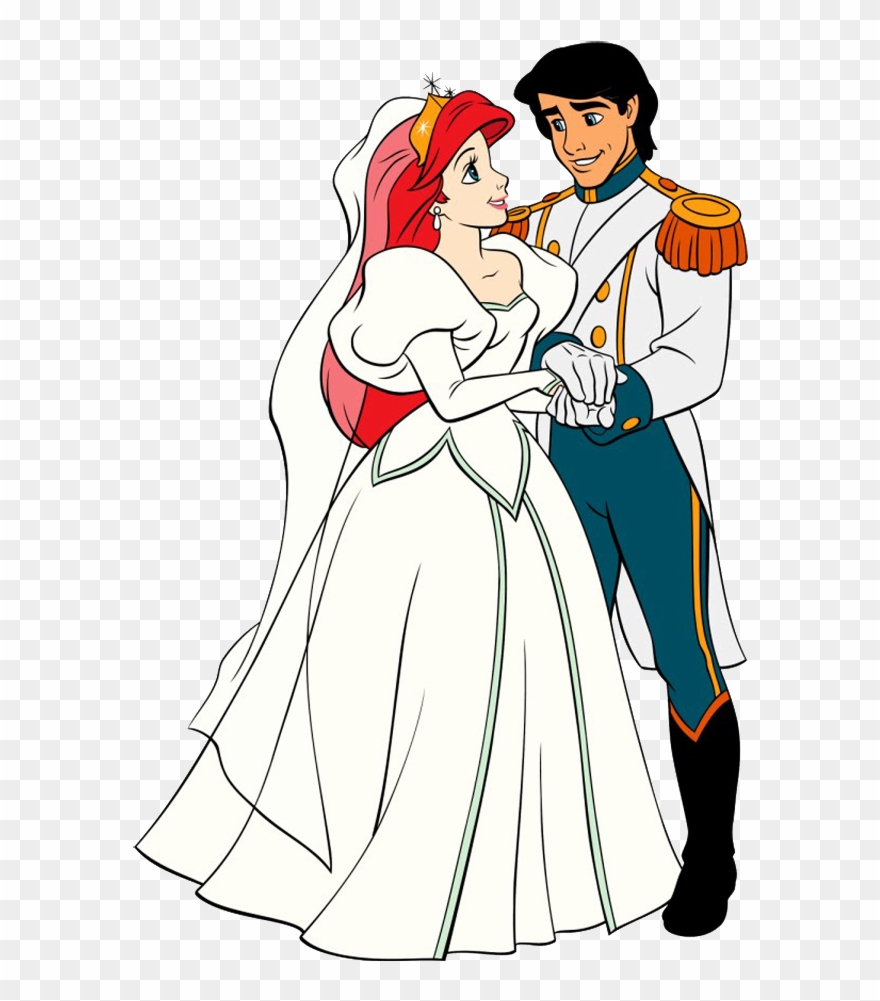 La Sirenita Y El Principe Clipart