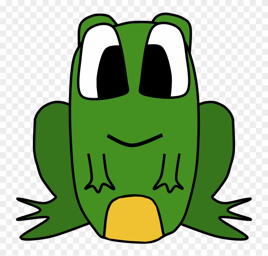 Frog, Big Eyes, Cartoon Animal Clipart