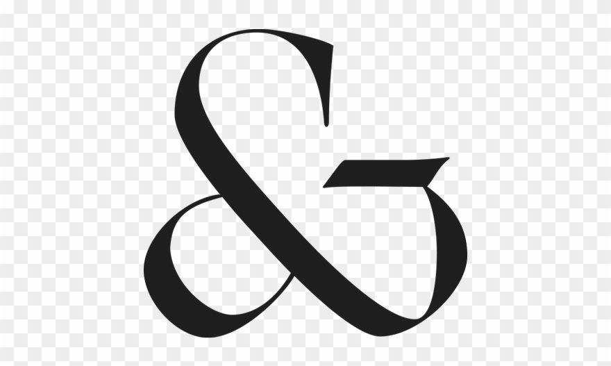 This Is A Very Complicated Ampersand, And I'm Not Sure Clipart