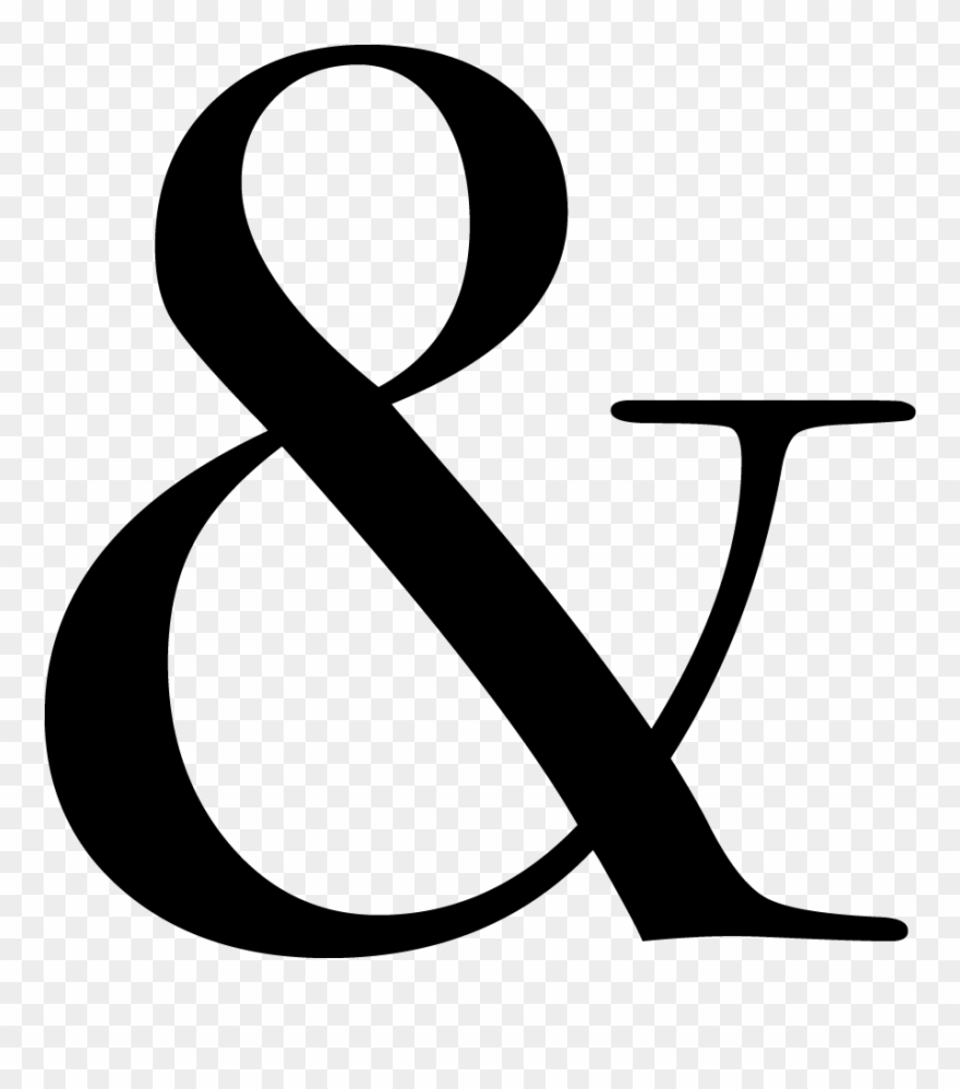 Ampersand How We Bridge And Connect Hearts Through Clipart
