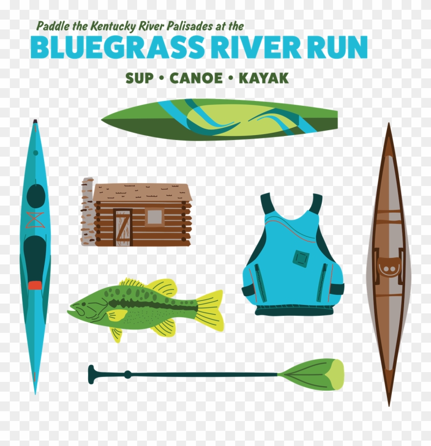 Bluegrass River Run Clipart
