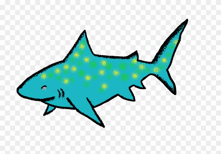 Forever Shark - Polka Dot1 Clipart