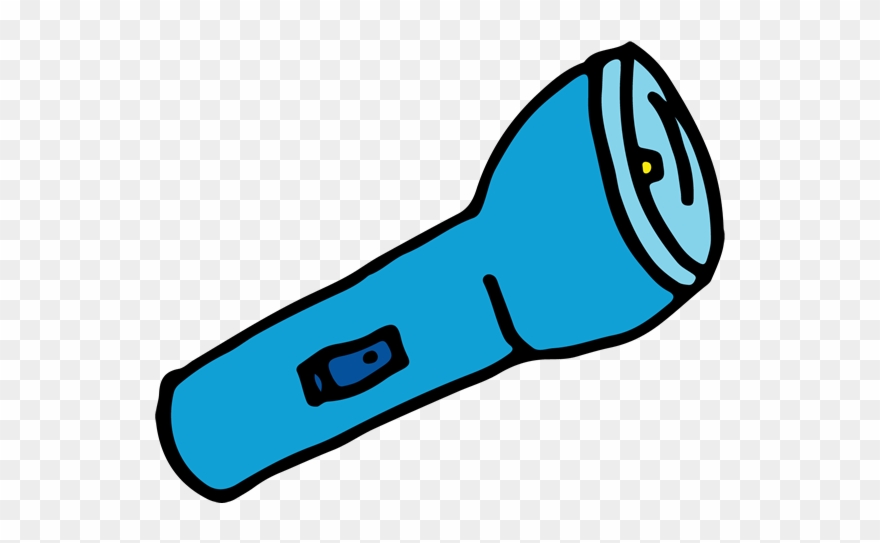 Doodle Flashlight Clipart