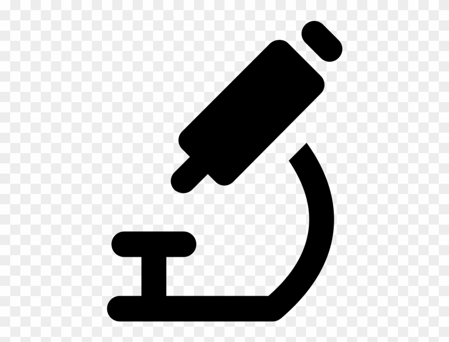 Microscope Rubber Stamp Clipart