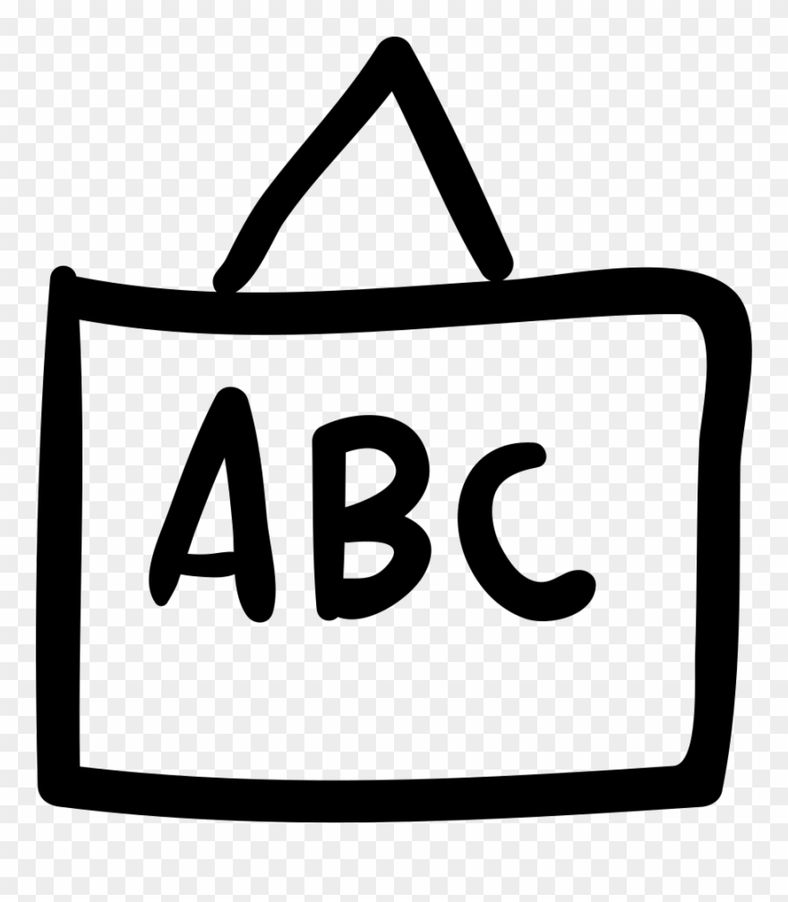Abc On Whiteboard Comments Clipart