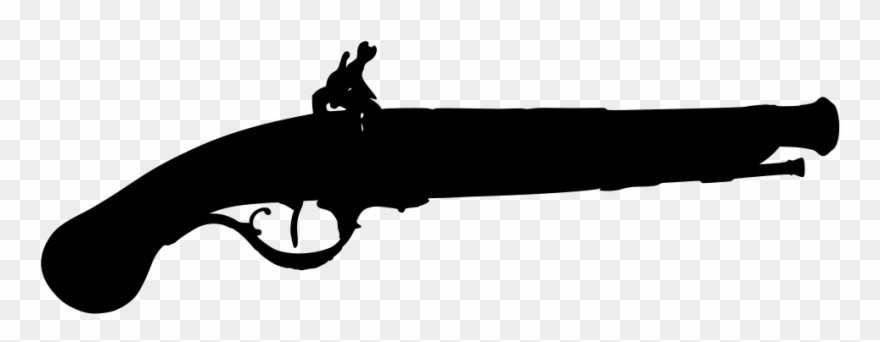 Svg Pistol Weapon Free Clipart