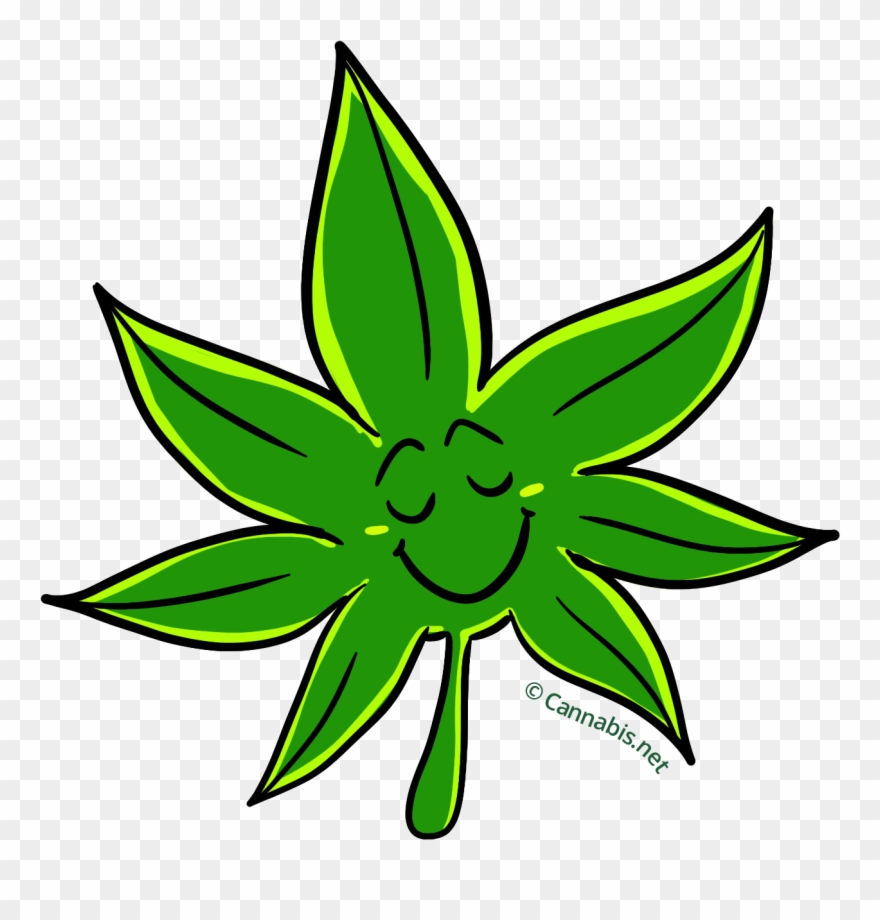 Marijuana Clipart Tropical Plant - Png Download