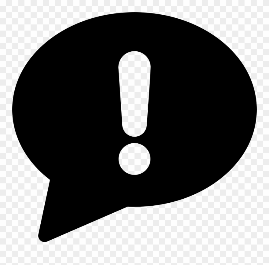 Speech With Mark Svg Clipart