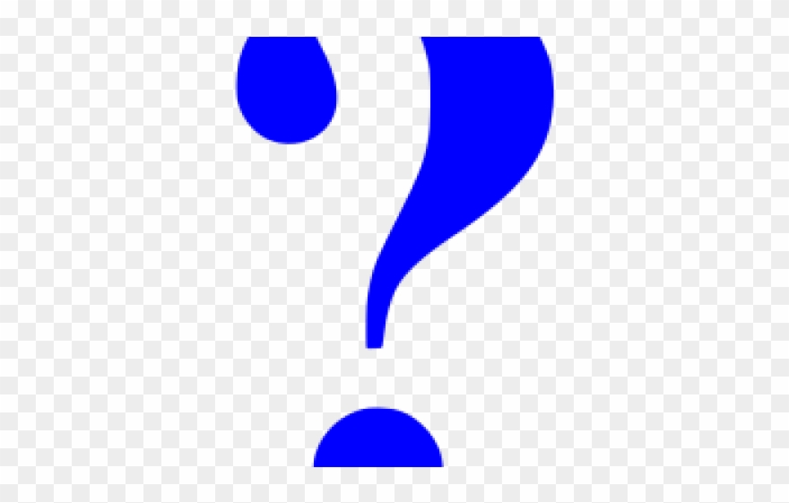 Question Mark Clipart Blue - Png Download