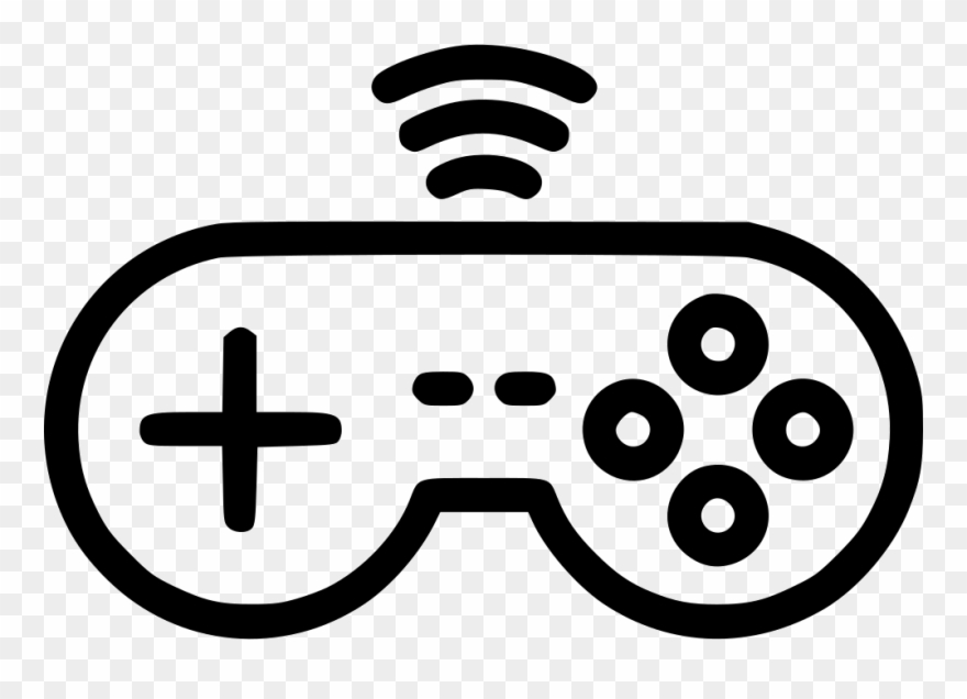 Wireless Remote Controller Gamepad Device Joypad Comments Clipart
