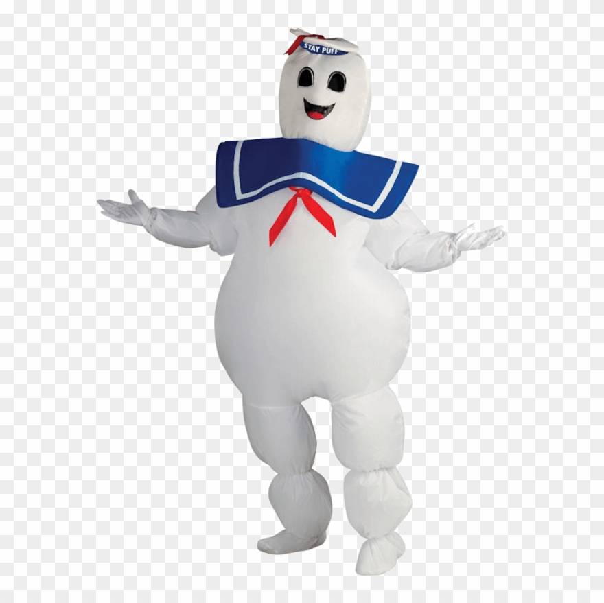 Inflatable Stay Puft Marshmallow Man Costume Clipart
