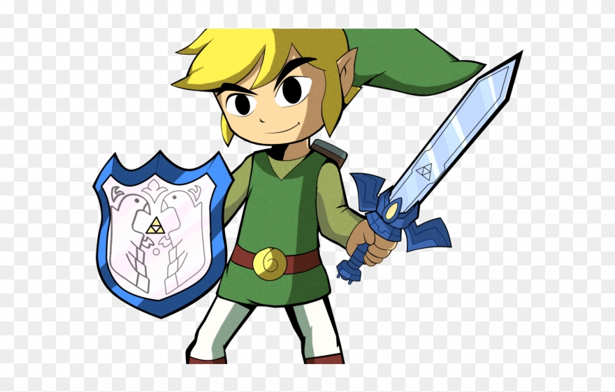 The Legend Of Zelda Clipart Toon Link - Png Download