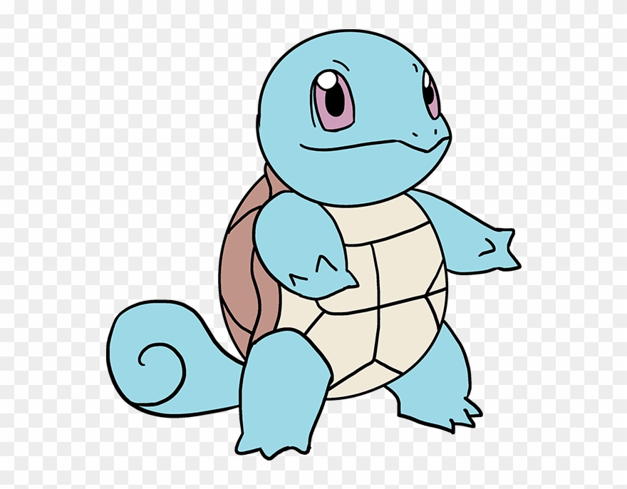 How To Draw Squirtle Clipart