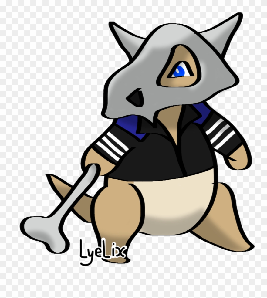 I Drew Cubone Wearing The Vagabond Jacket 'cause I Clipart