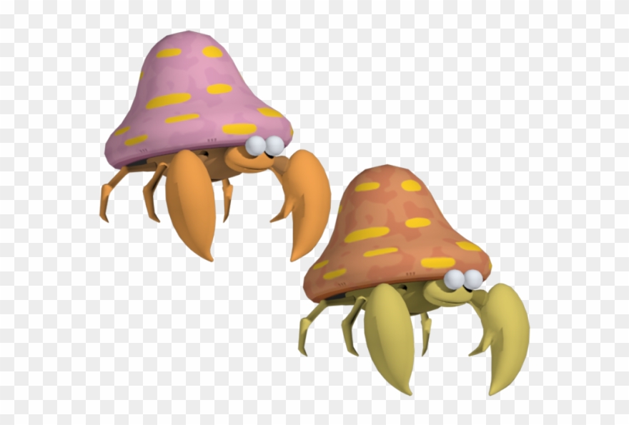 Parasect 3d Model Clipart