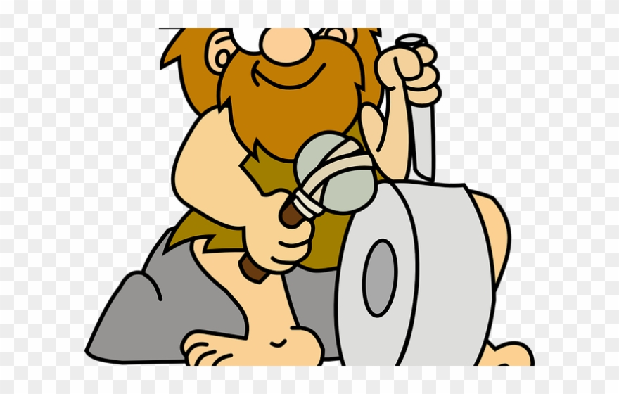 Caveman Clipart Cave Person - Png Download