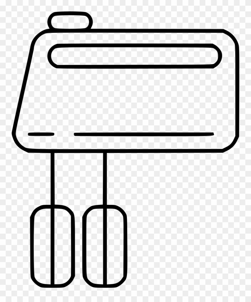 Hand Mixer Clip Art - Png Download