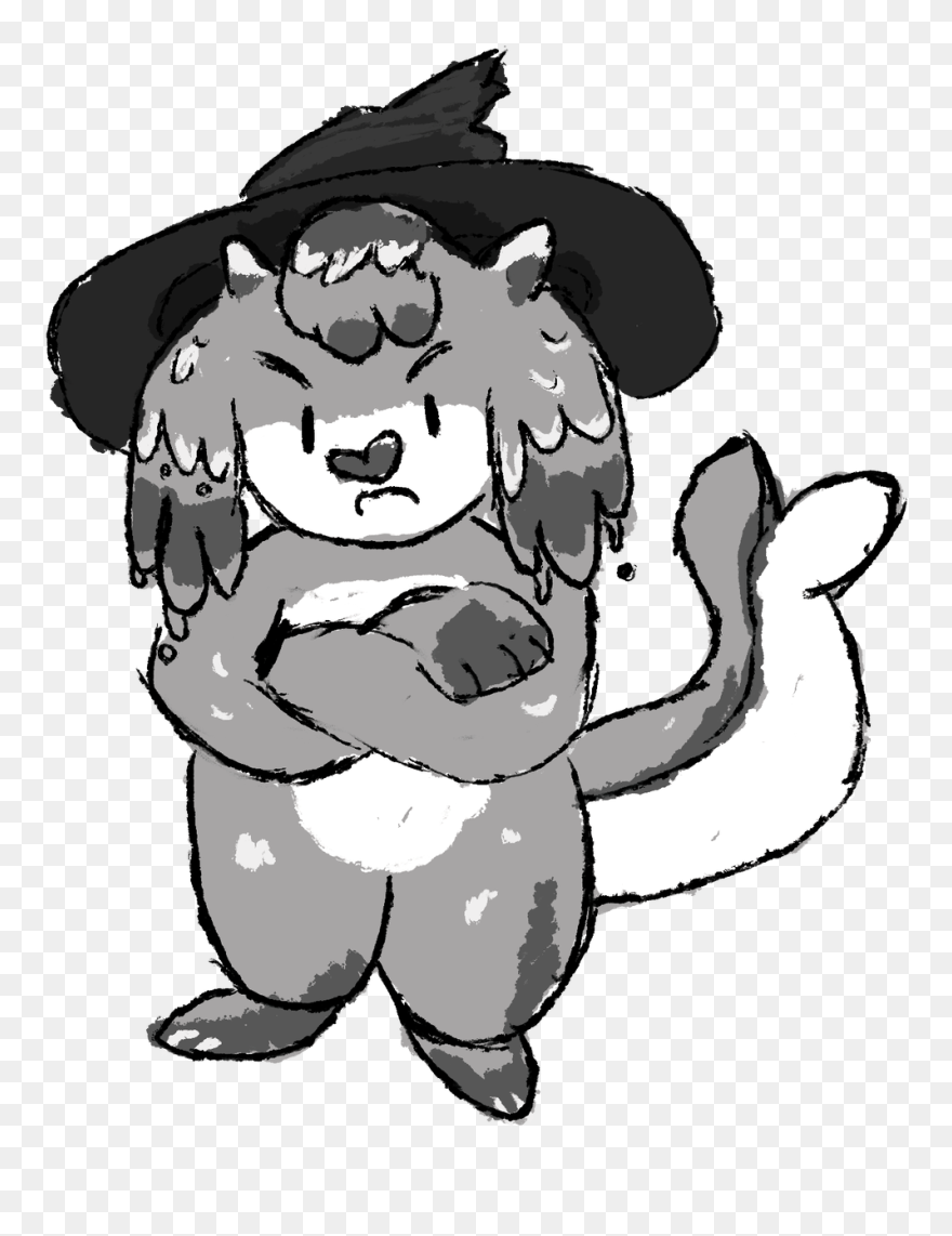 Sc Resting Witch By Clipart